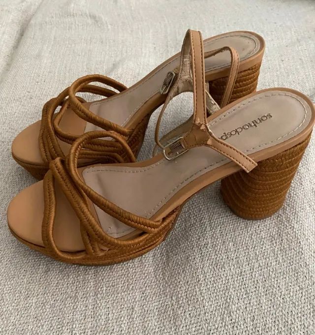 SANDÁLIA PLATAFORMA SONHO DOS PÉS 37 - Foto 4
