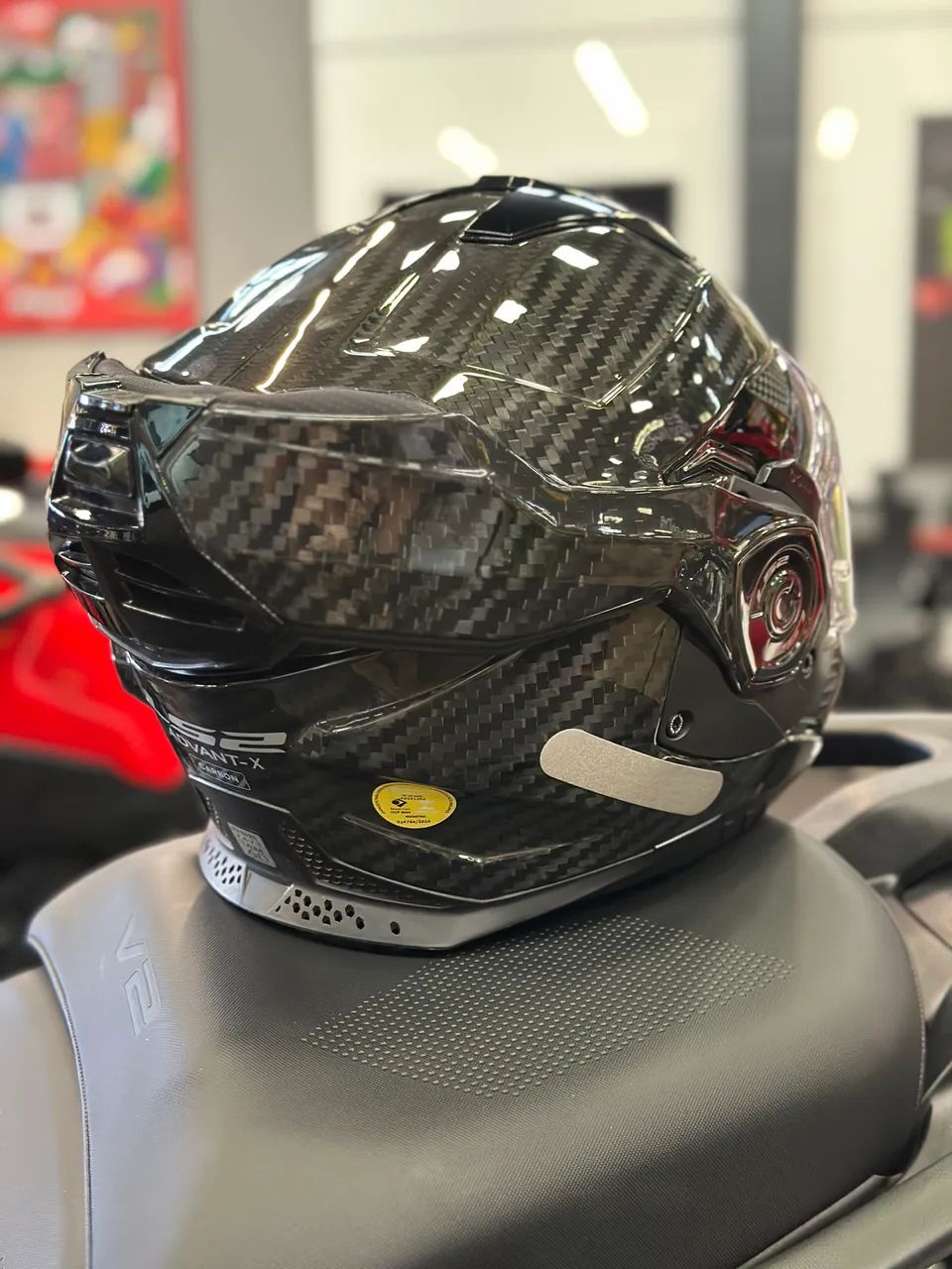 LS2 ADVANT X CARBON TAMANHO 60 - Foto 3