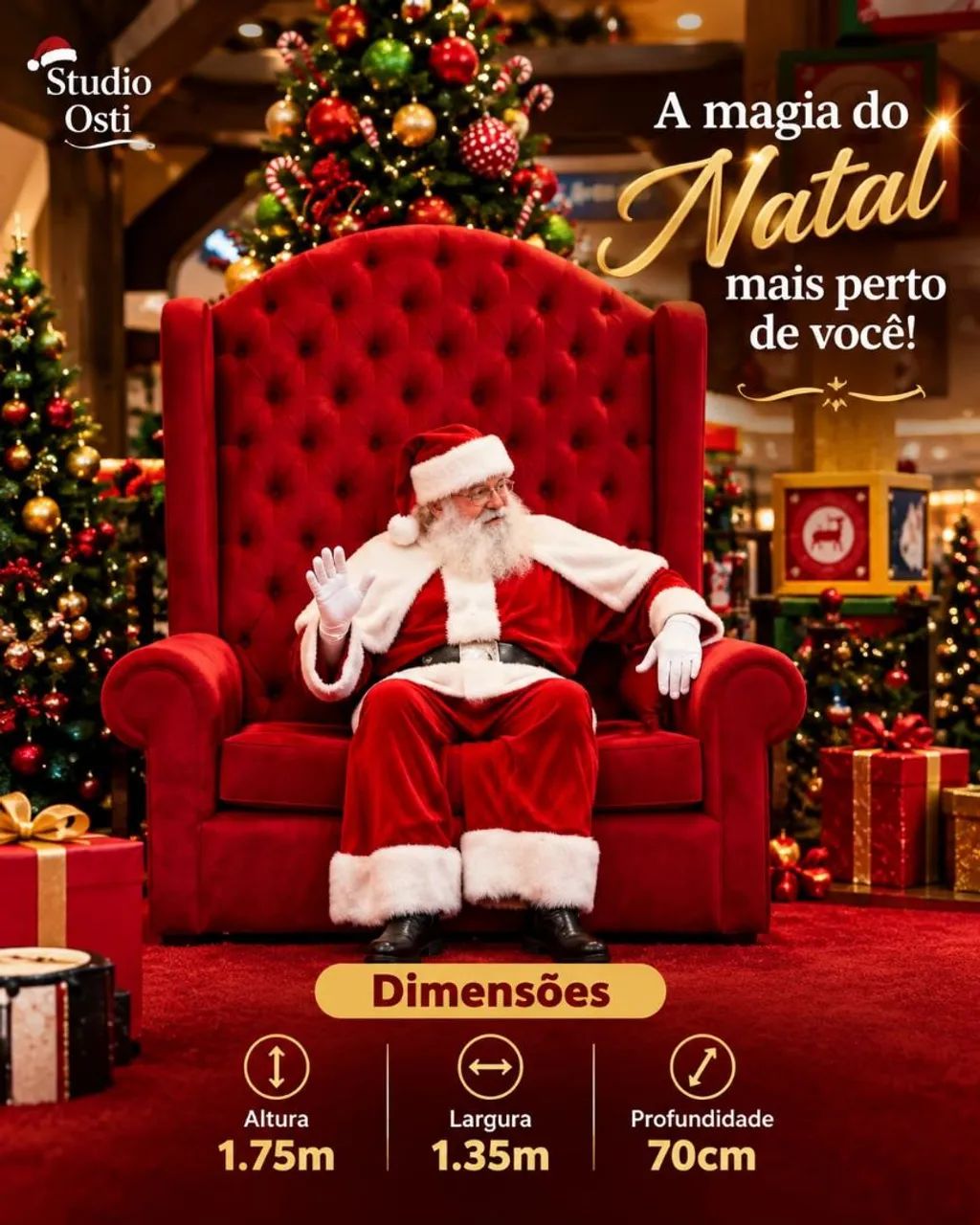Poltrona do Papai Noel - Foto 2