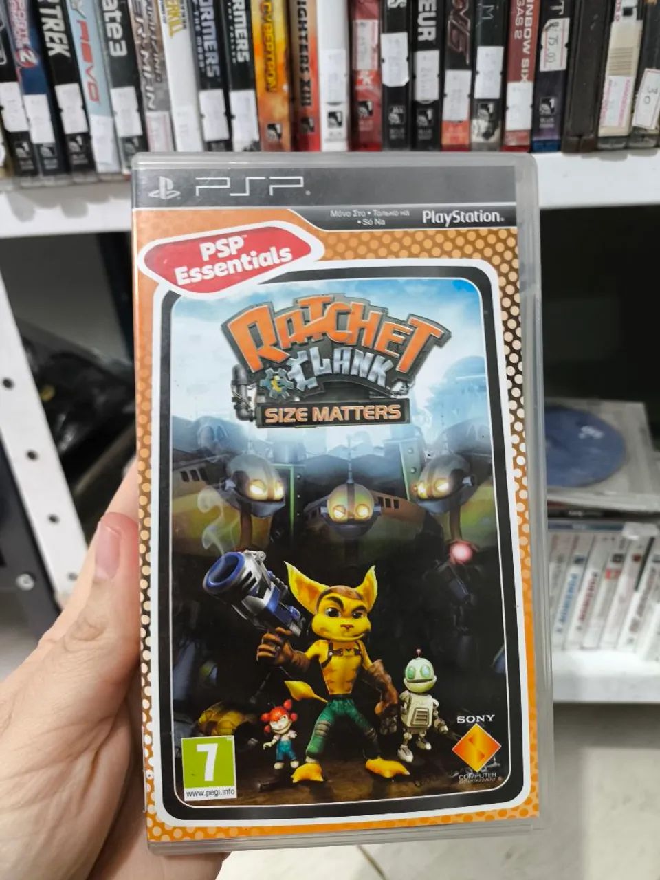 Ratchet e Clank Size Matters PSP