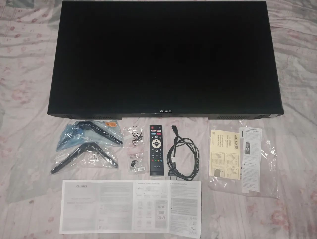 Smart TV AIWA 32" com Android TV  - Foto 5