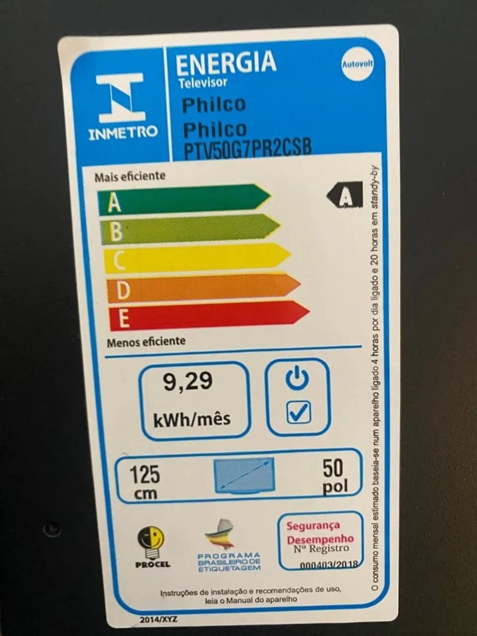TV 50 polegadas Philco 4K - Foto 2
