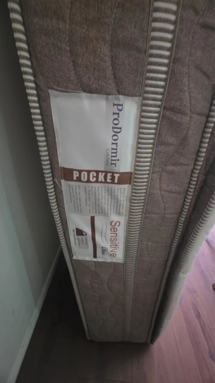 Cama box Queen com colchão  - Foto 4