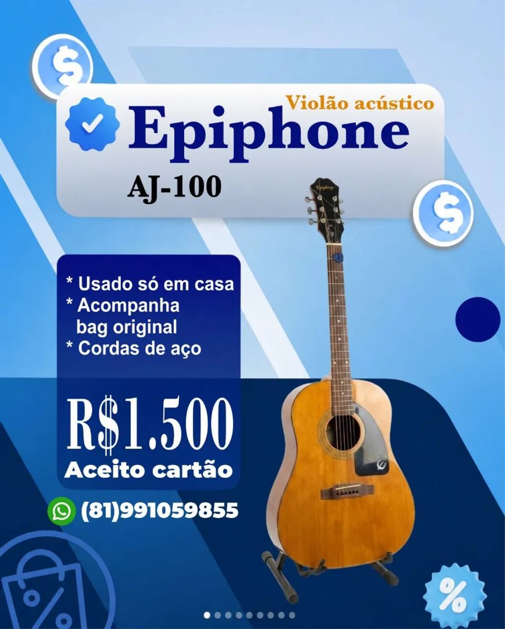 violão epiphone