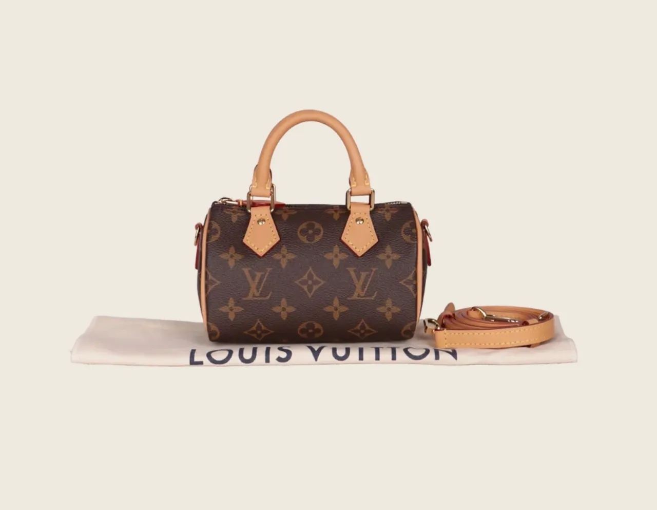 MONOGRAM NANO SPEEDY LOUIS VUITTON ORIGINAL 