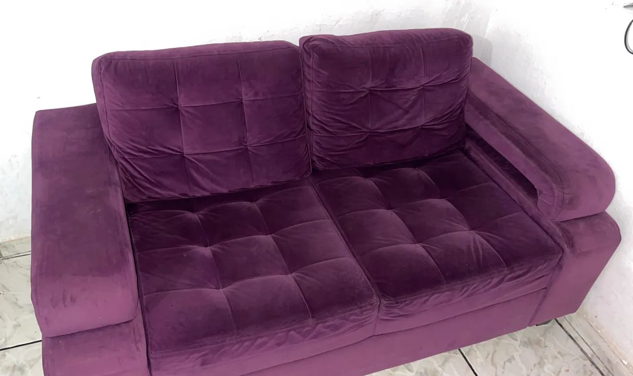 Vende - se sofá não é retrátil  - Foto 2