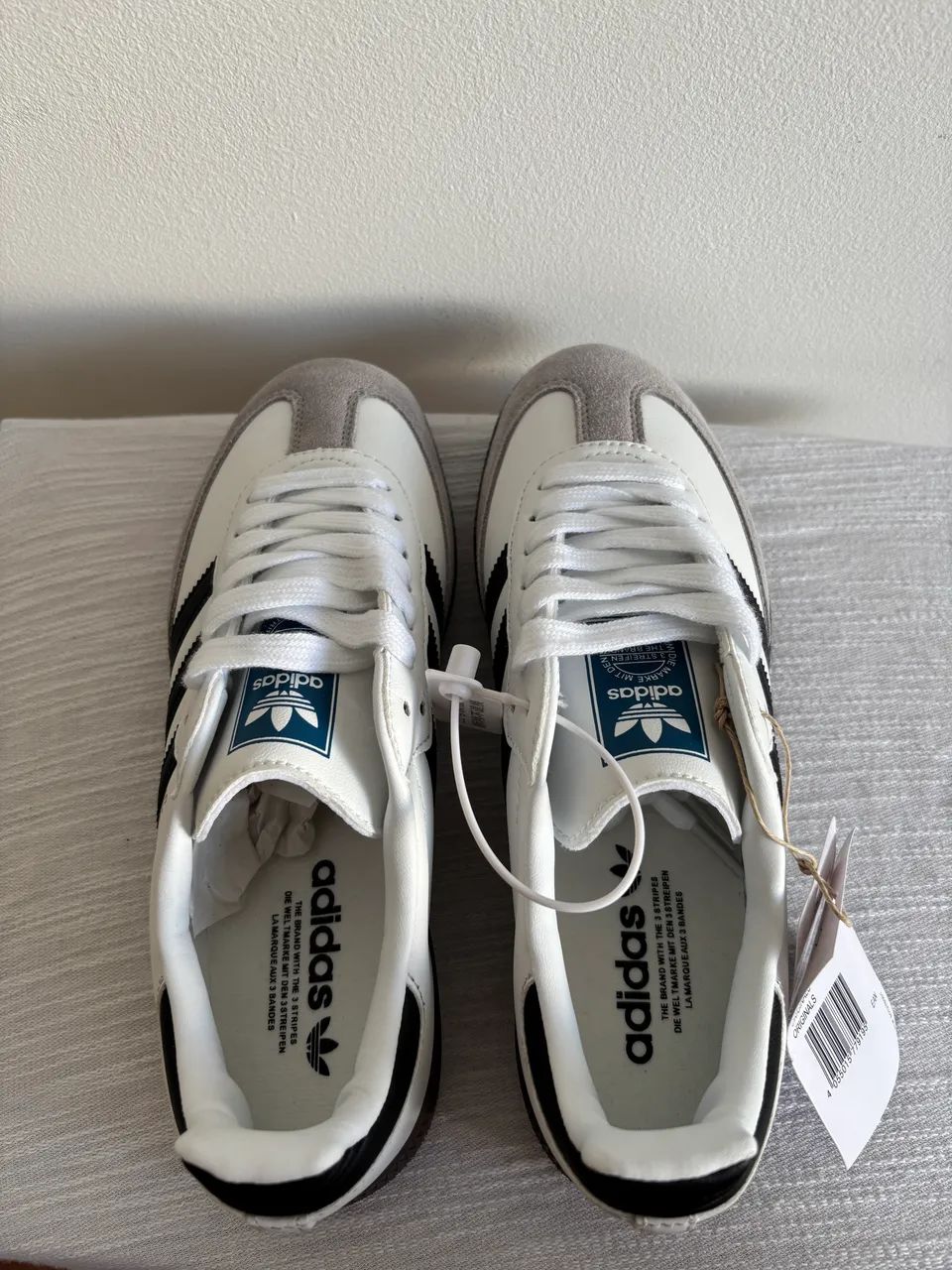 Adidas Samba White + Black (NOVO) - Foto 5