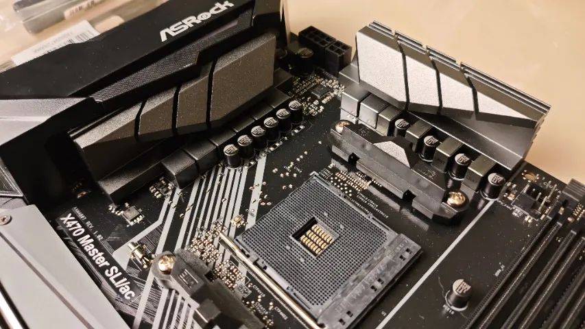 Placa mãe AM4 AsRock X470 Master SLI/ac - Foto 3