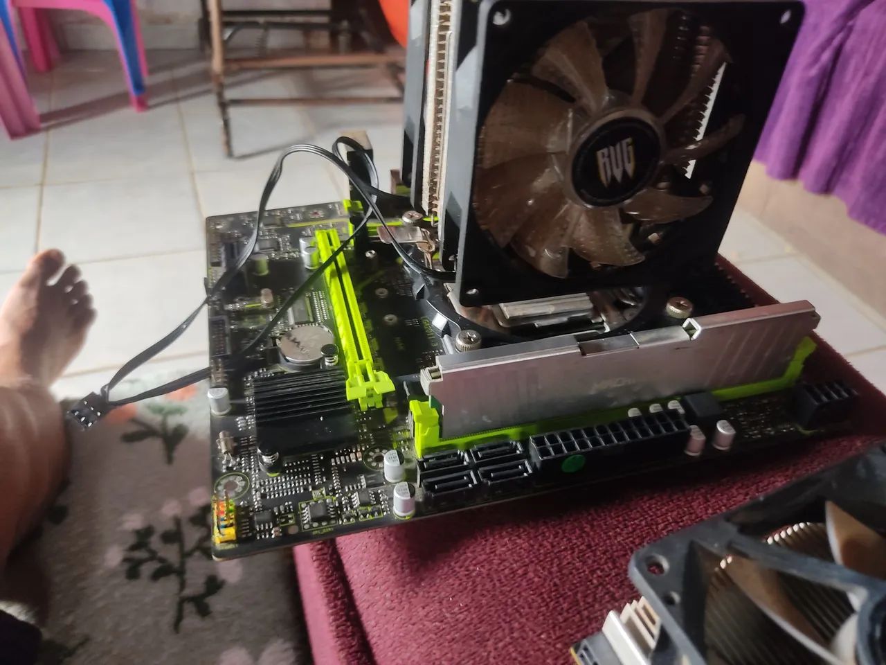 Placa de mãe completa x99 nova  - Foto 2