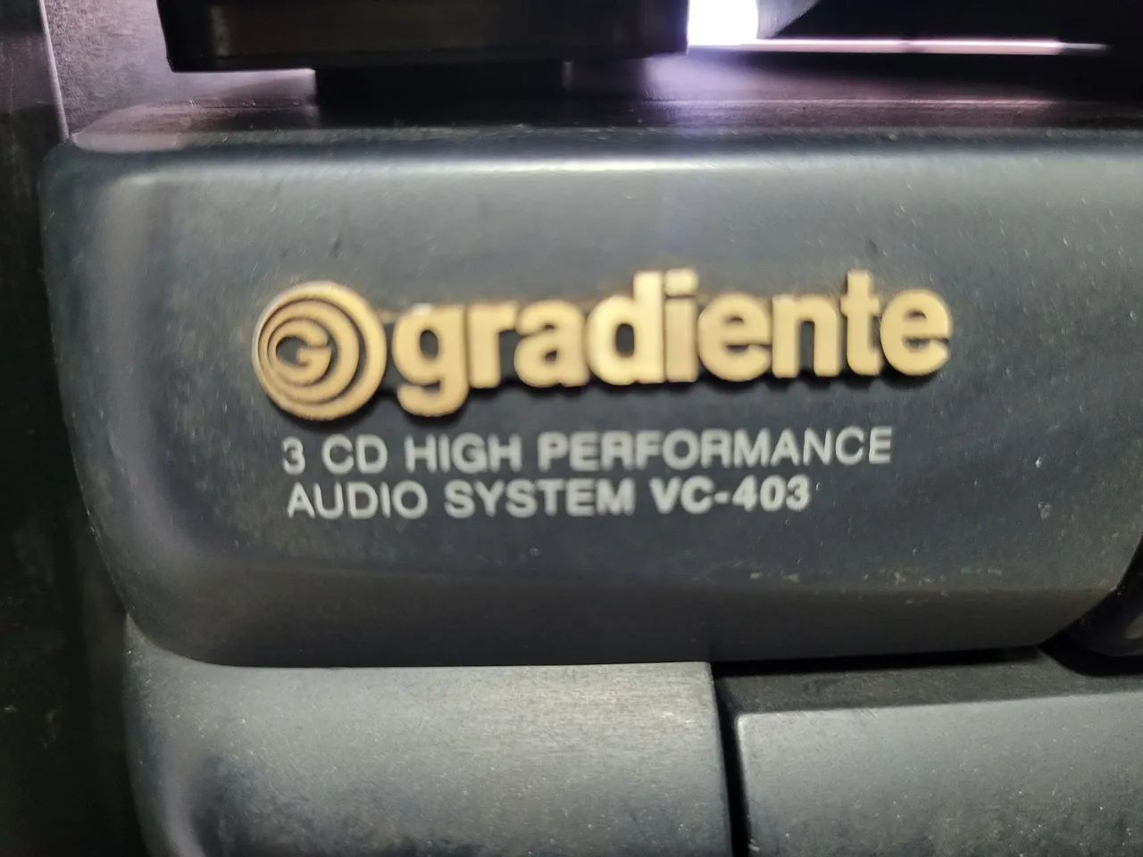 Mini System Super Volcanic Gradiente com Toca Discos - Foto 4