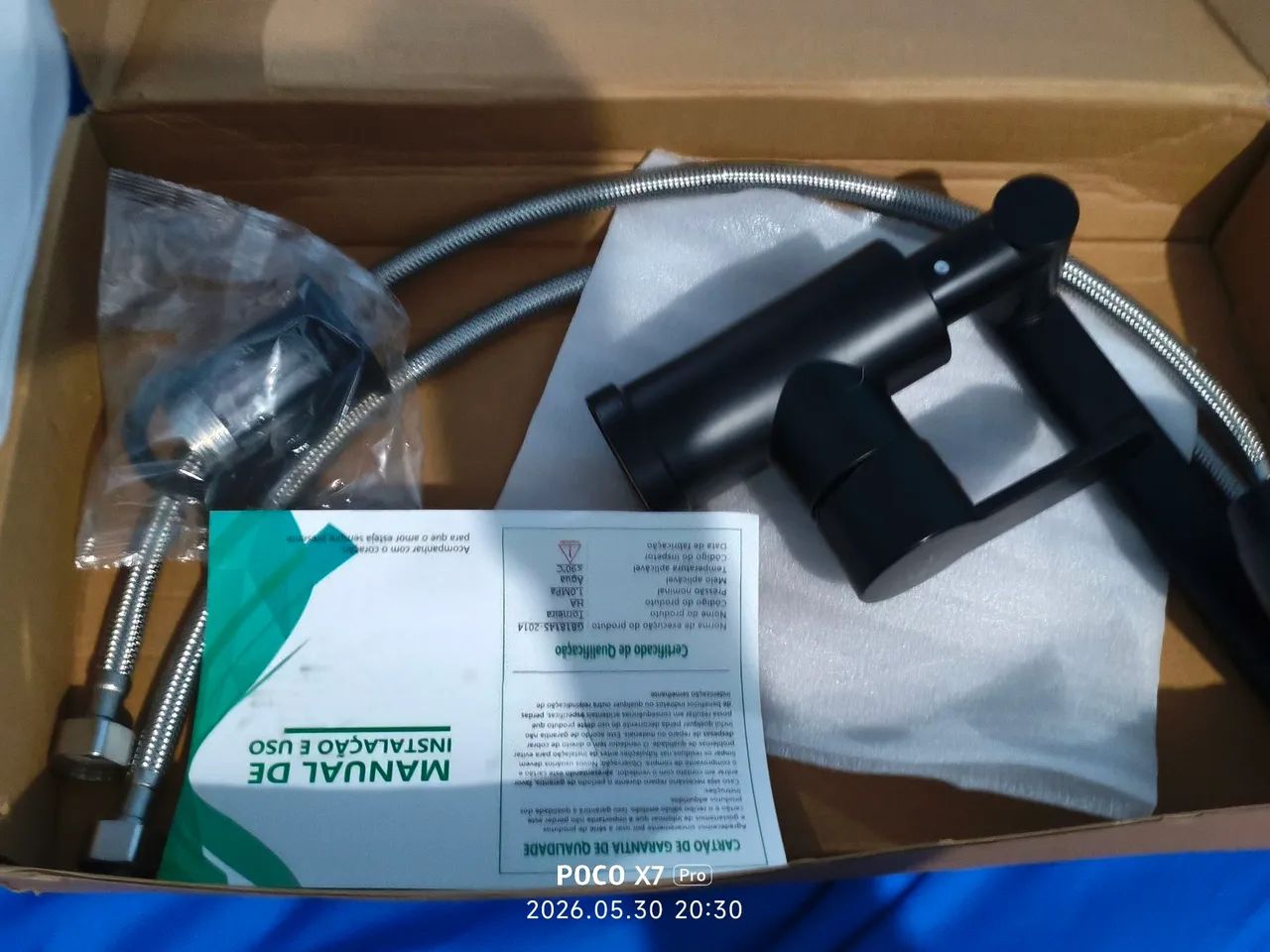 Torneira Monocomando Banheiro Preto Fosco Black Matte (Nova na Caixa)