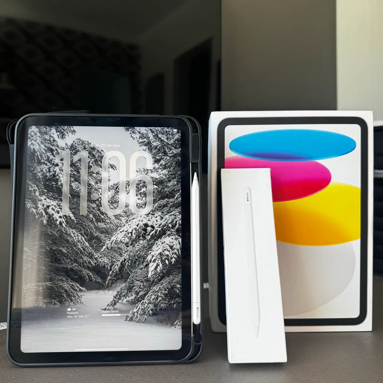 iPad 10th + Apple Pencil - Tablets e E-Readers - Bairro Alto