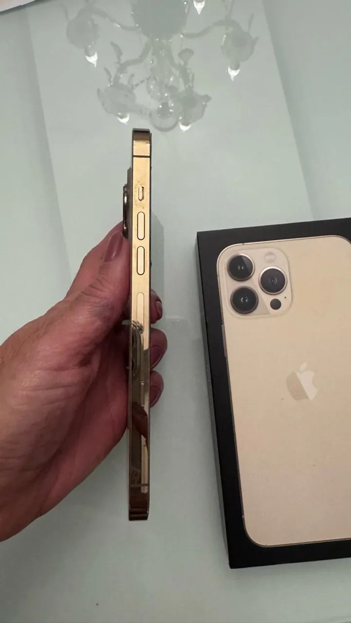 iPhone 13 Pro Max - Dourado 512GB. Interessados, chamar na