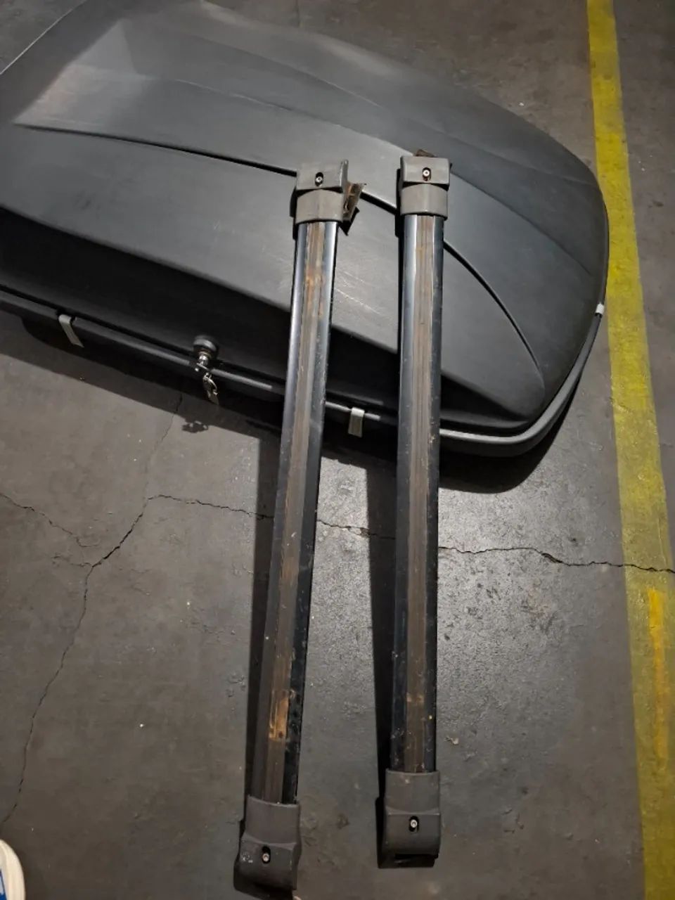 MALEIRO DE TETO RACKBOX 360L + KIT E BARRAS FIXAÇÃO  - Foto 2