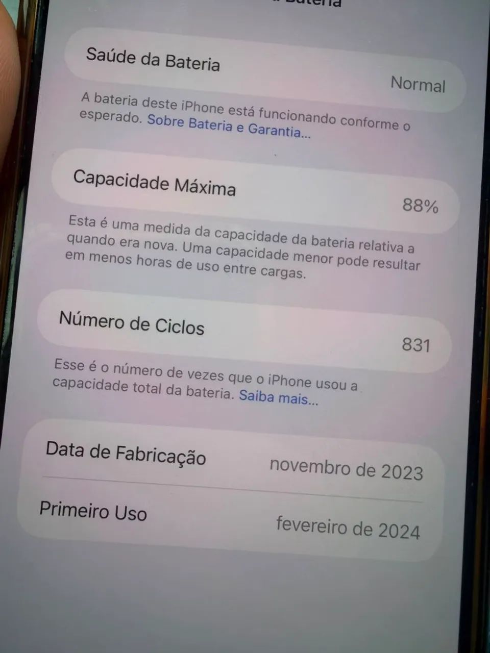 iPhone 15 Pro Max 256gb em perfeito estado - Foto 4
