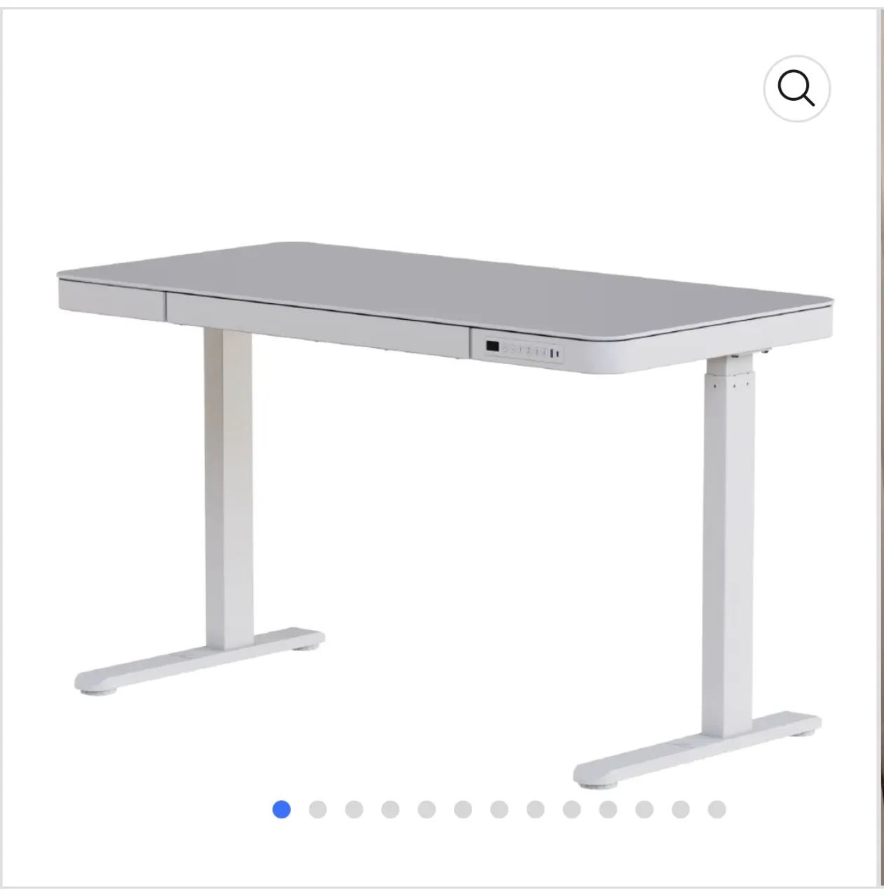 Mesa com Regulagem de Altura Elétrica Elements Musa 140cm  - Foto 4