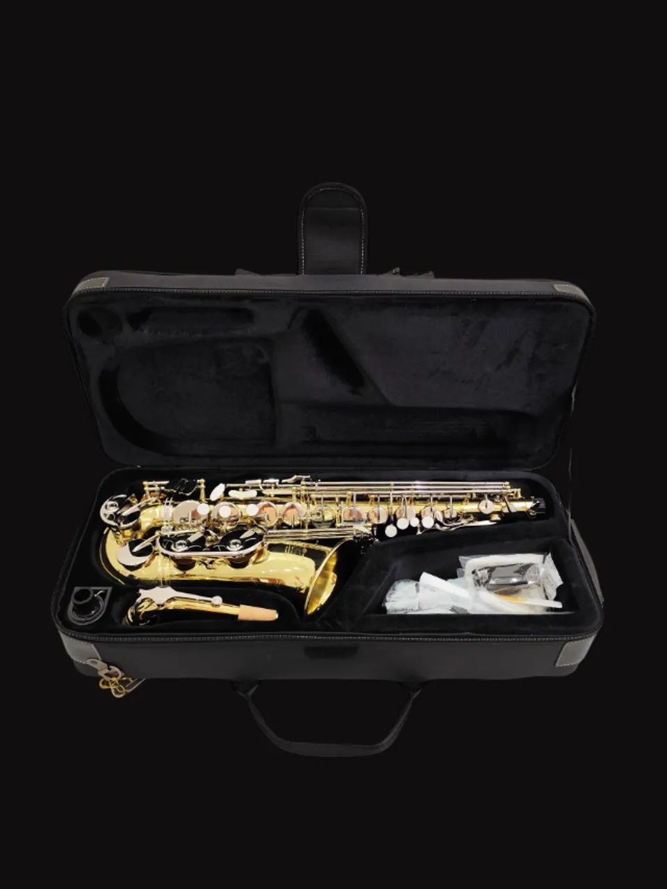 Sax Alto Tokai TSA-200LN Mib - Laqueado c/ Niquelado - NOVO ( de