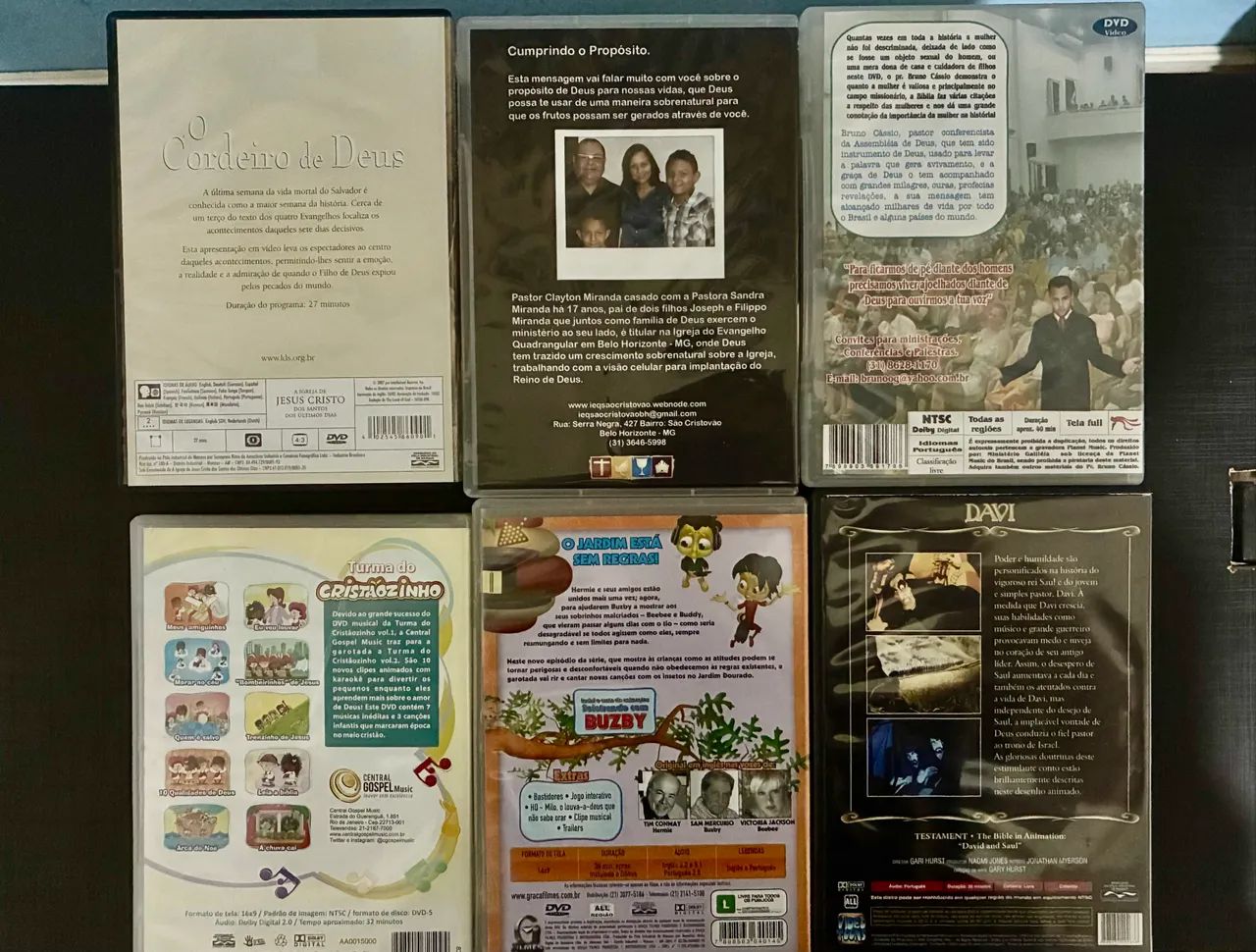 Coleção DVDs Gospel Infantil e Pregações - Foto 2