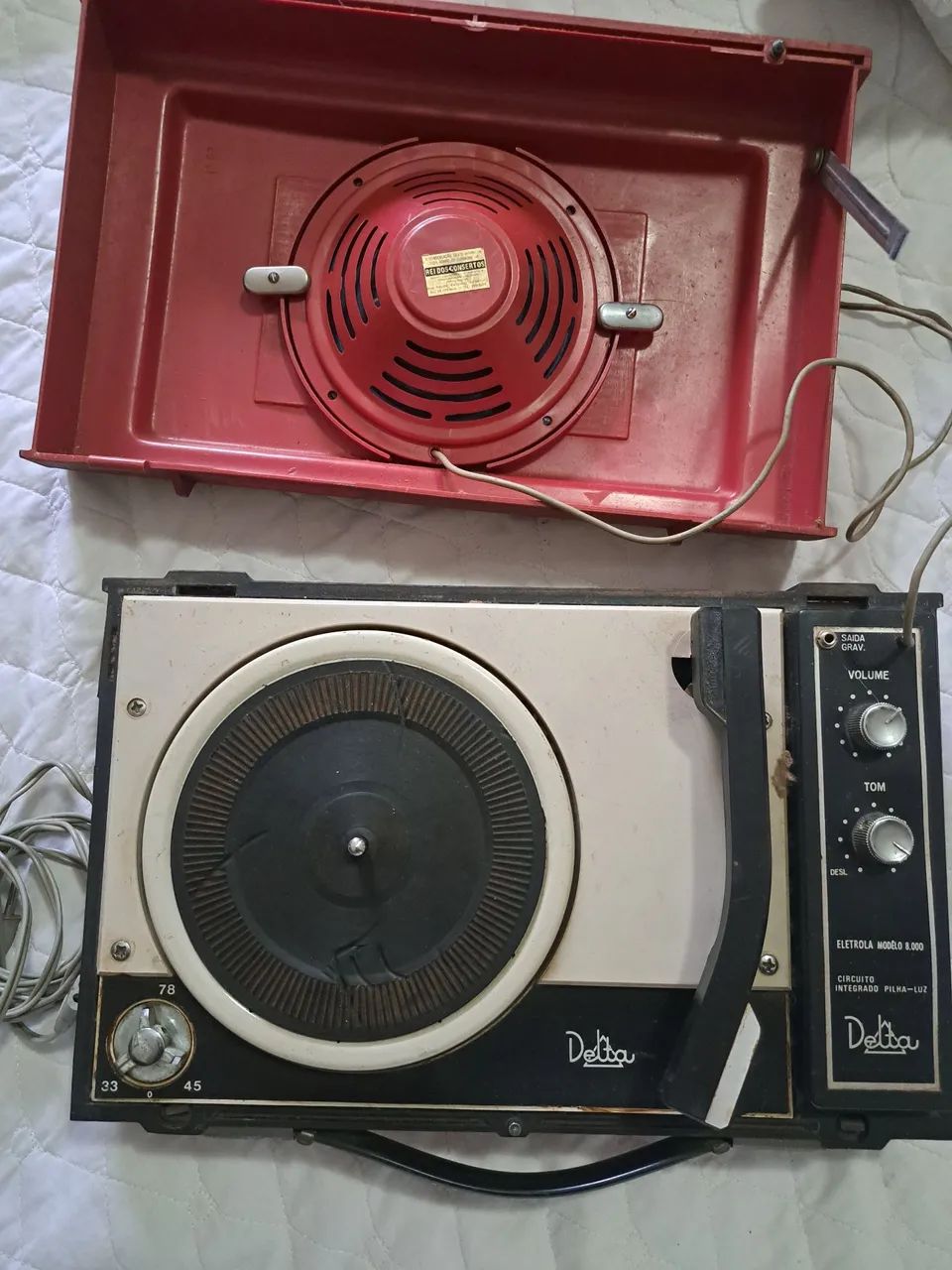 Vitrola Portátil Marca Delta - Foto 4