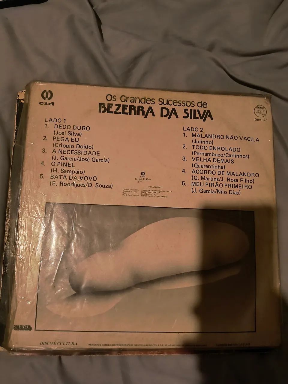 Disco de Vinil Bezerra da Silva Raro - Foto 2
