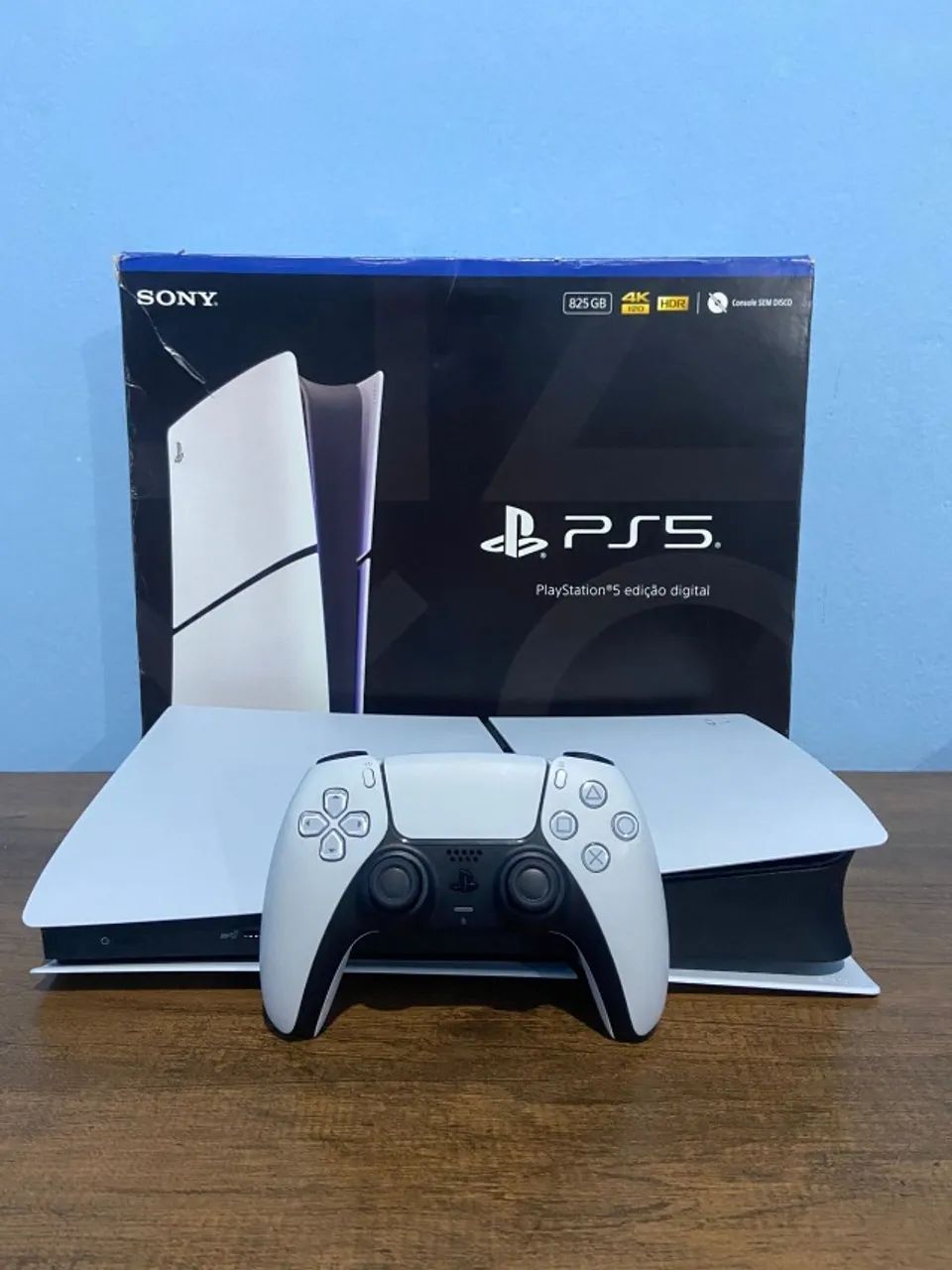 ? PS5 SLIM 1TB ? COMPLETO, COM CAIXA E ACESSÓRIOS! ? - Foto 3