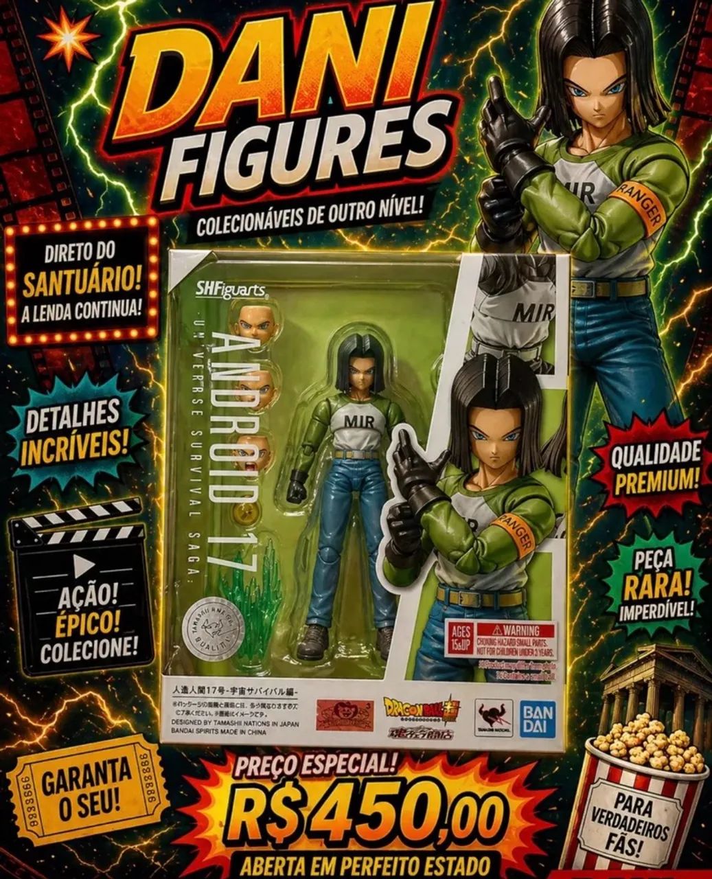 Picollo , Android 17 e 18 Super SH FIGUARTS - Foto 2
