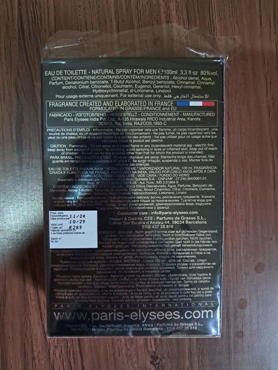 Perfume Vodka Extreme  - Foto 2