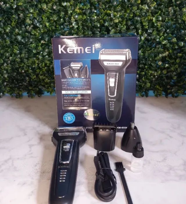 Maquina de cortar cabelo 3 em 1 - pronta entrega  - Foto 2