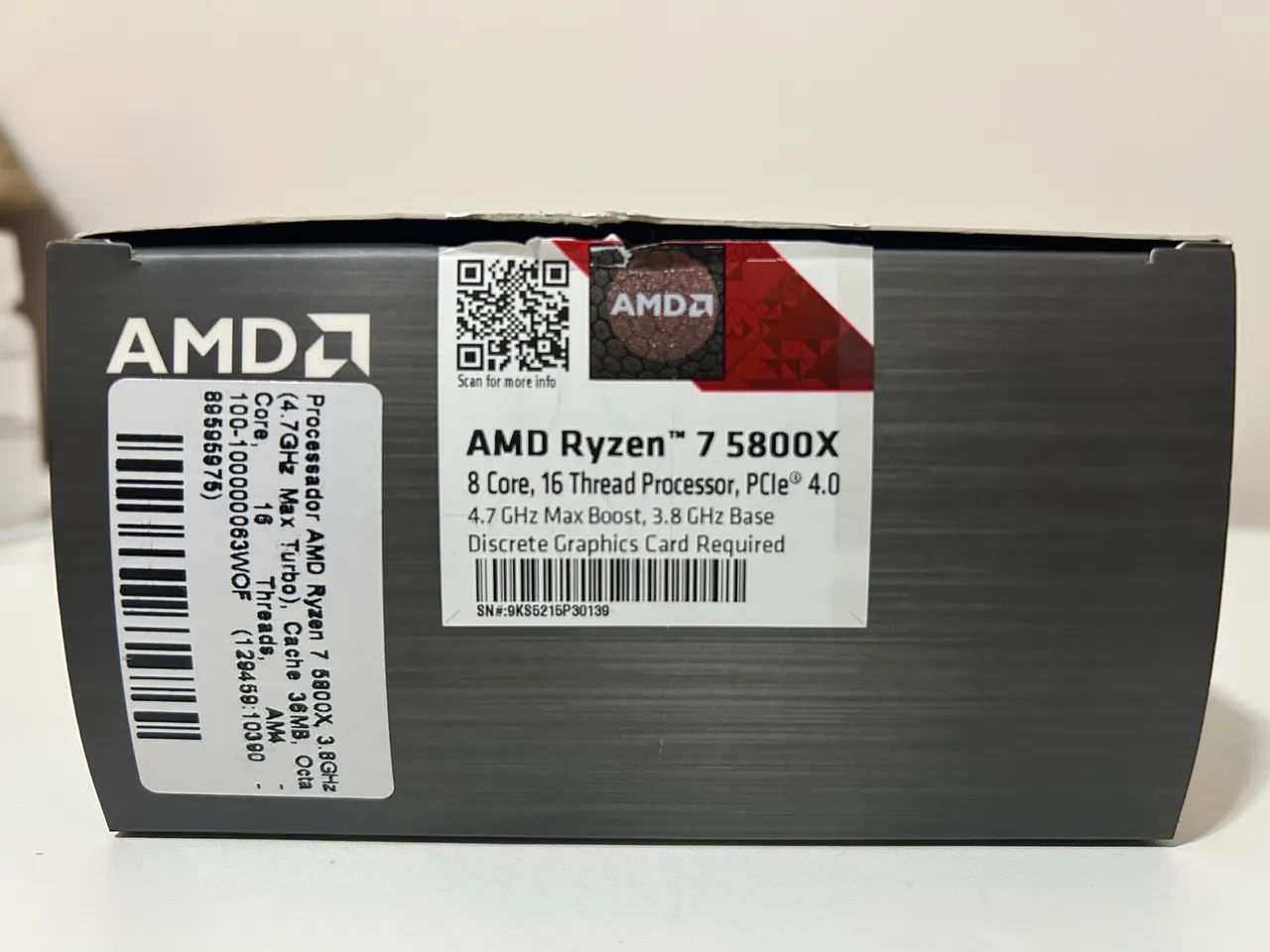 Processador Ryzen 7 5800x - Foto 3