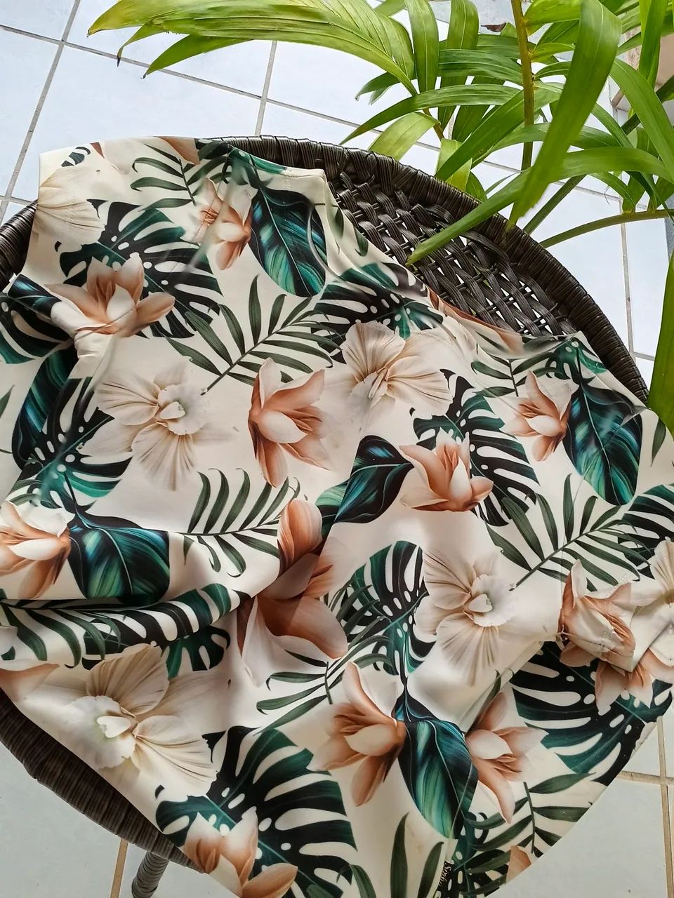 Vestido Florido Simples