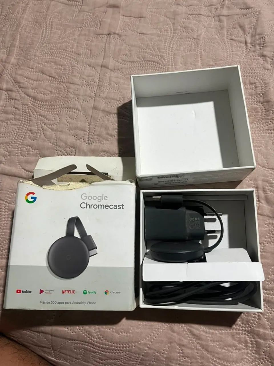 Google chromecast 3ª geração pouco uso
