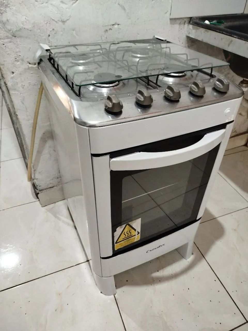fogão usado não e automático