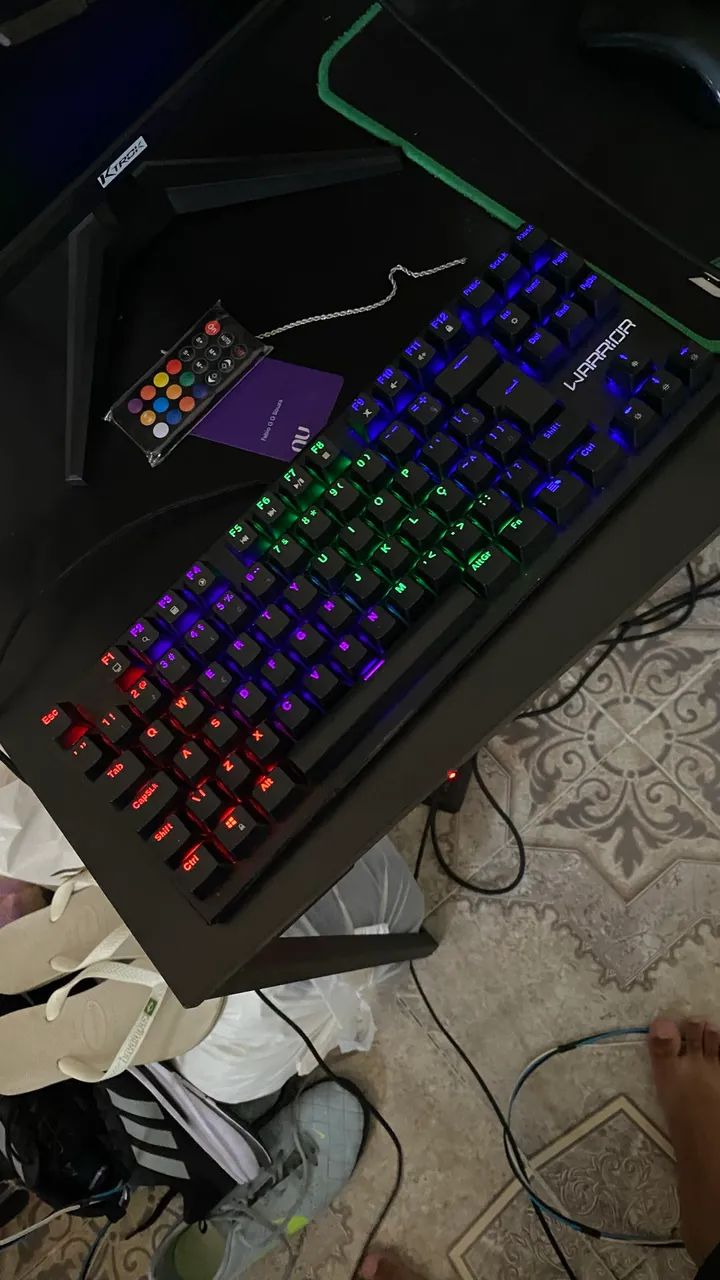 Teclado Mecânico Warrior Tero - TC237 - Foto 2