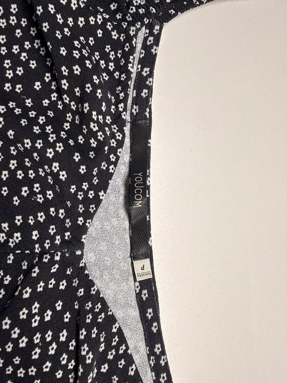Blusa feminina Youcom florida Preta - Foto 2