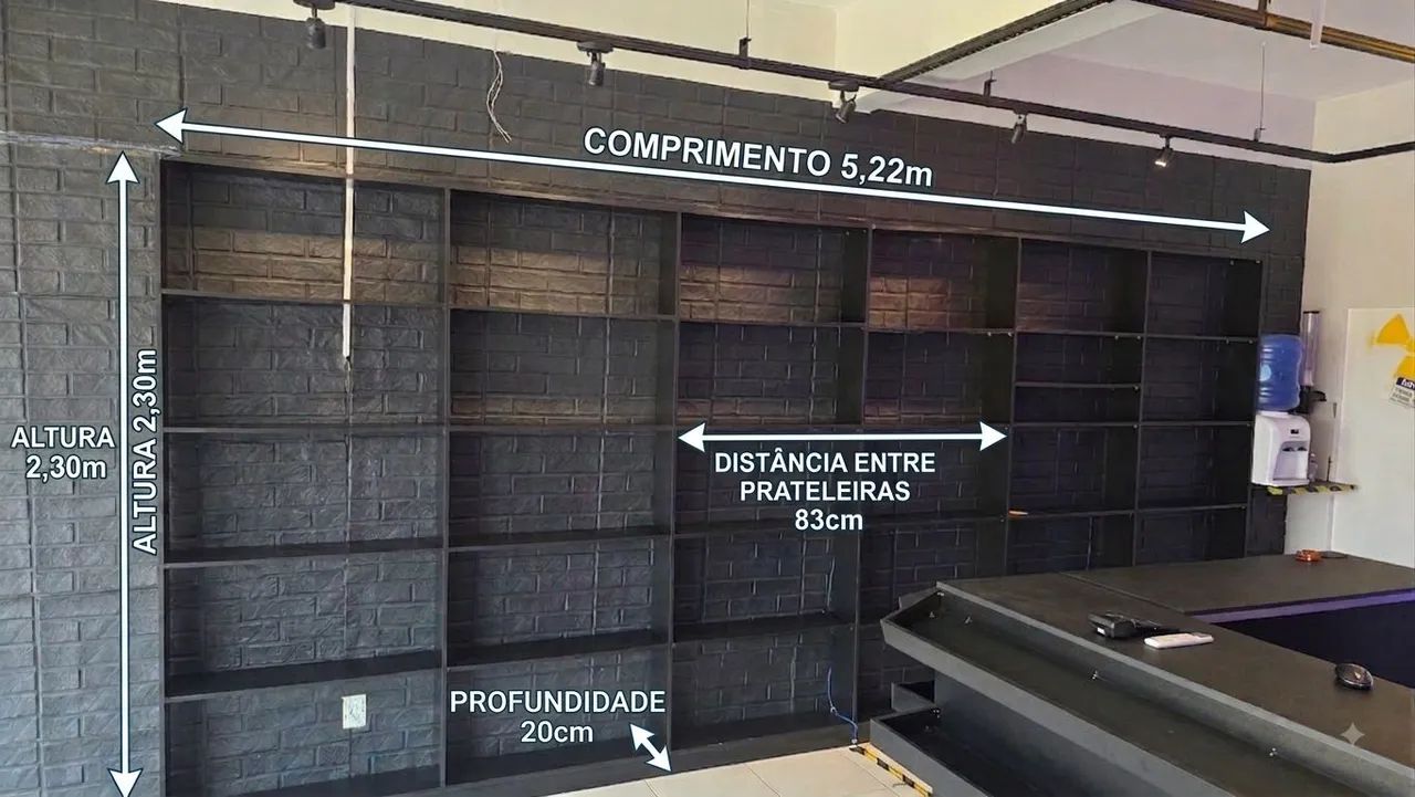 PRATELEIRAS + BALCÃO  - Foto 3