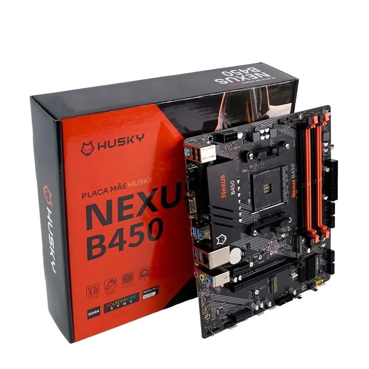 PLACA MAE B450M HUSKY 