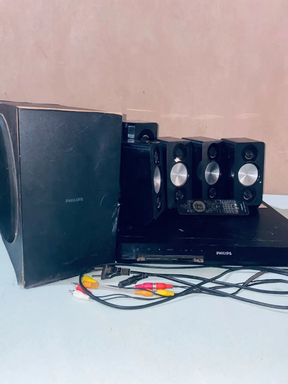 Home Theater Philips 5.1 - Foto 4