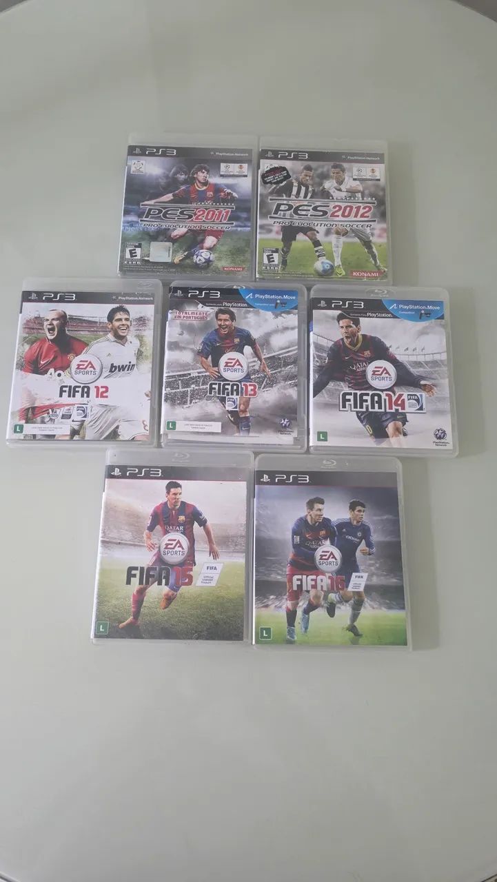 Coleção futebol ps3