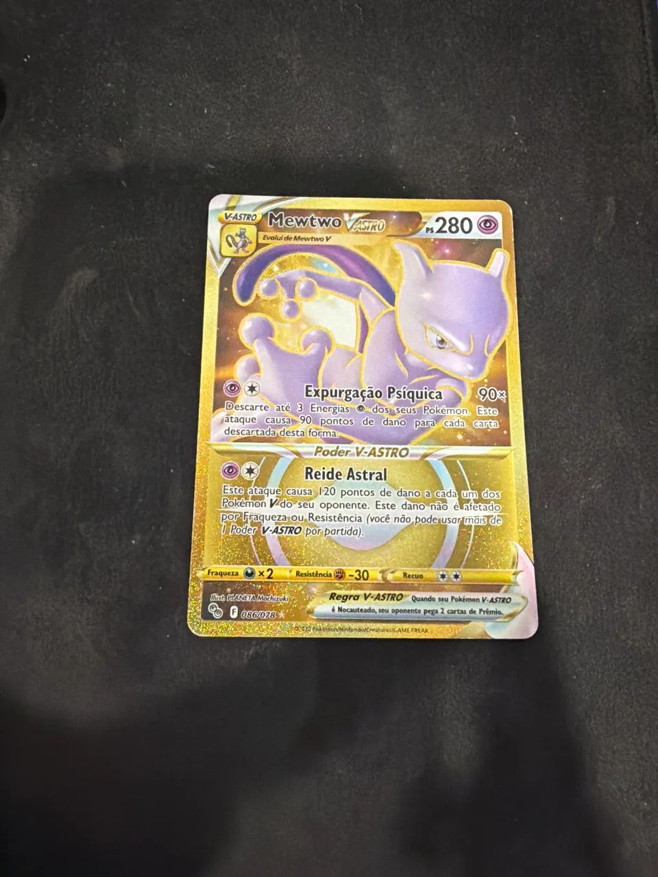 Mewtwo V-ASTRO 086/078 (Gold)