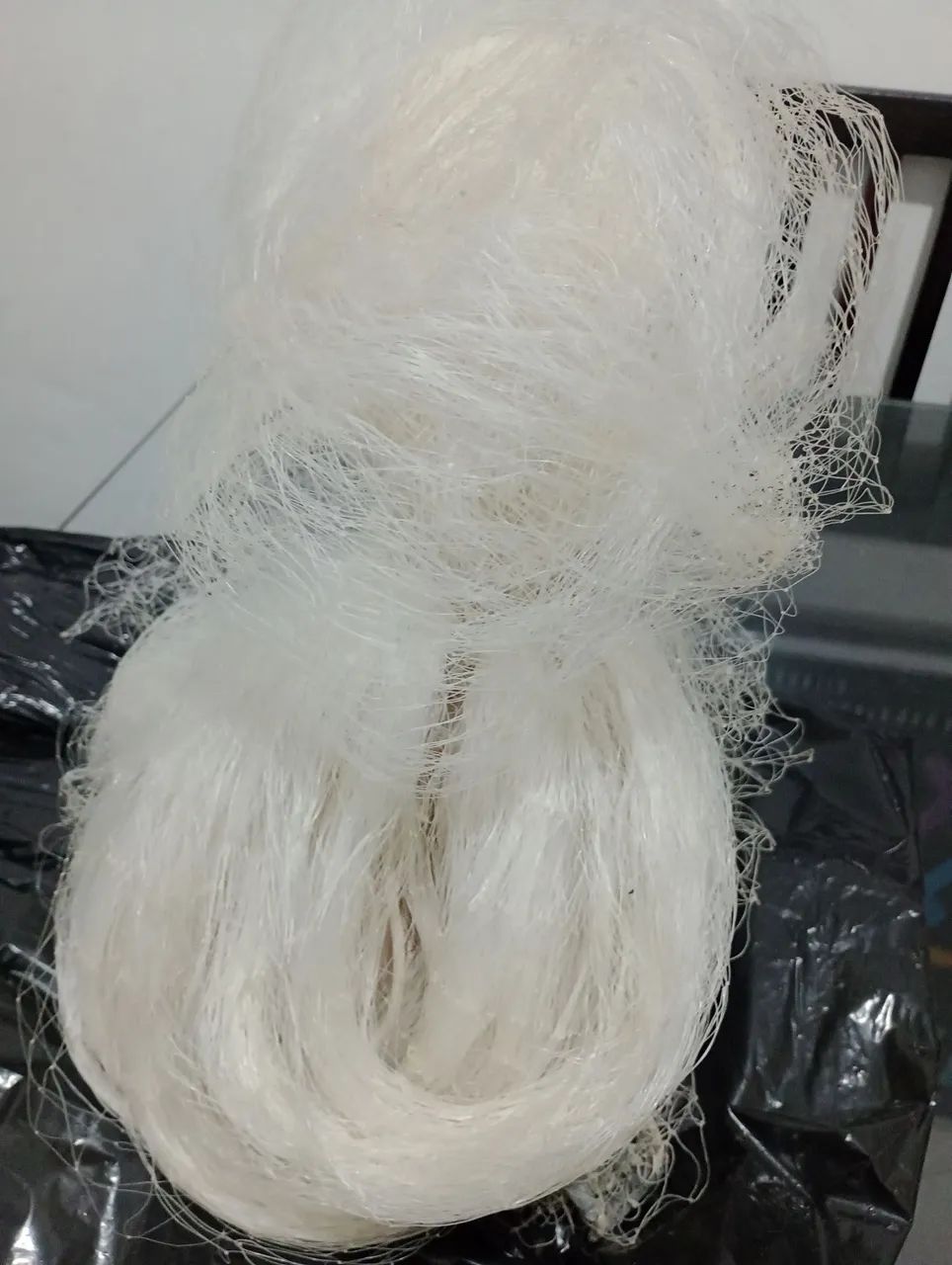 Uma tarrafa malha de cará 