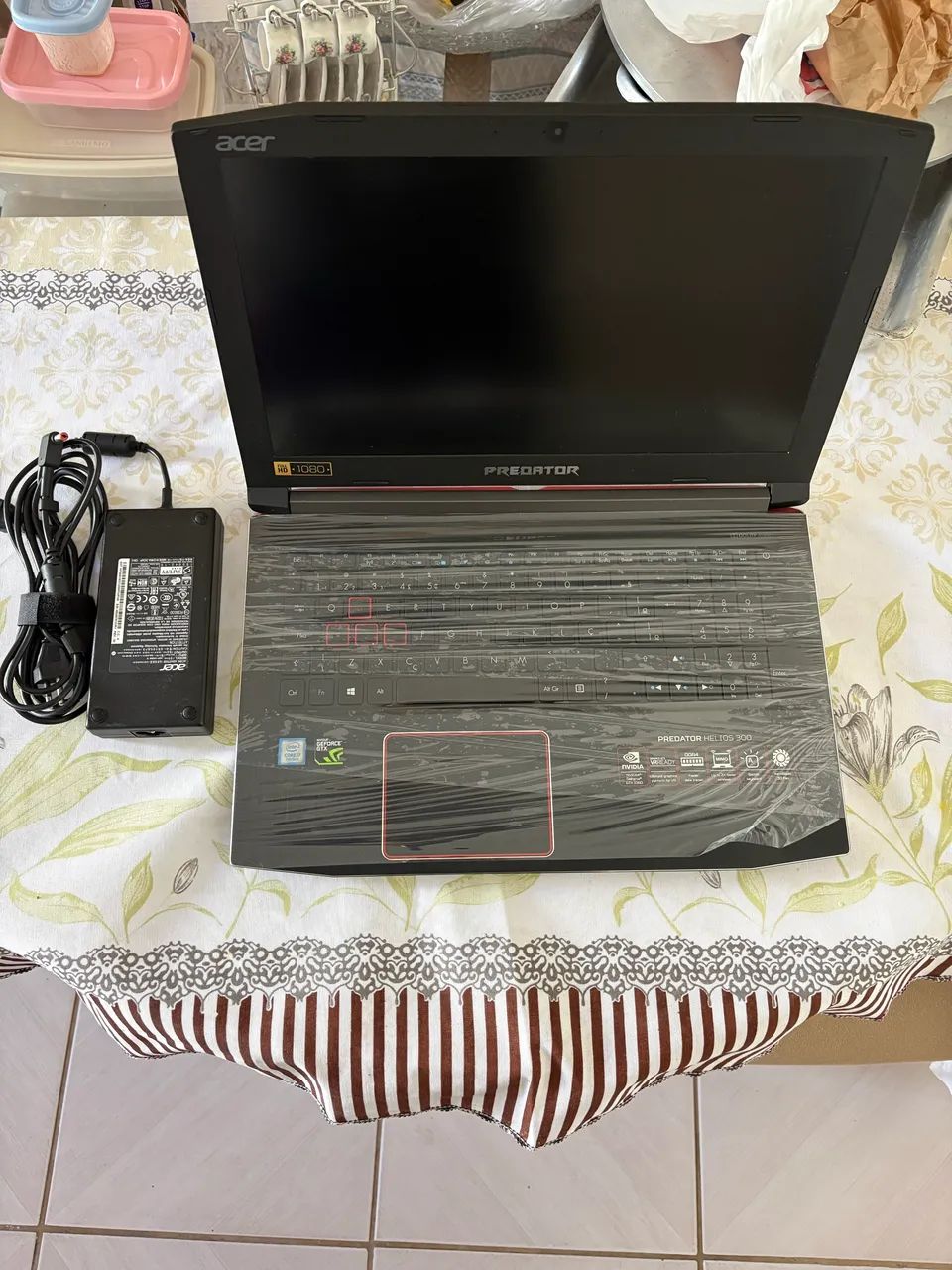 Notebook Gamer Acer Predator Helios 300 G3-572 i7 GTX 1060 - Defeito BGA - Foto 3