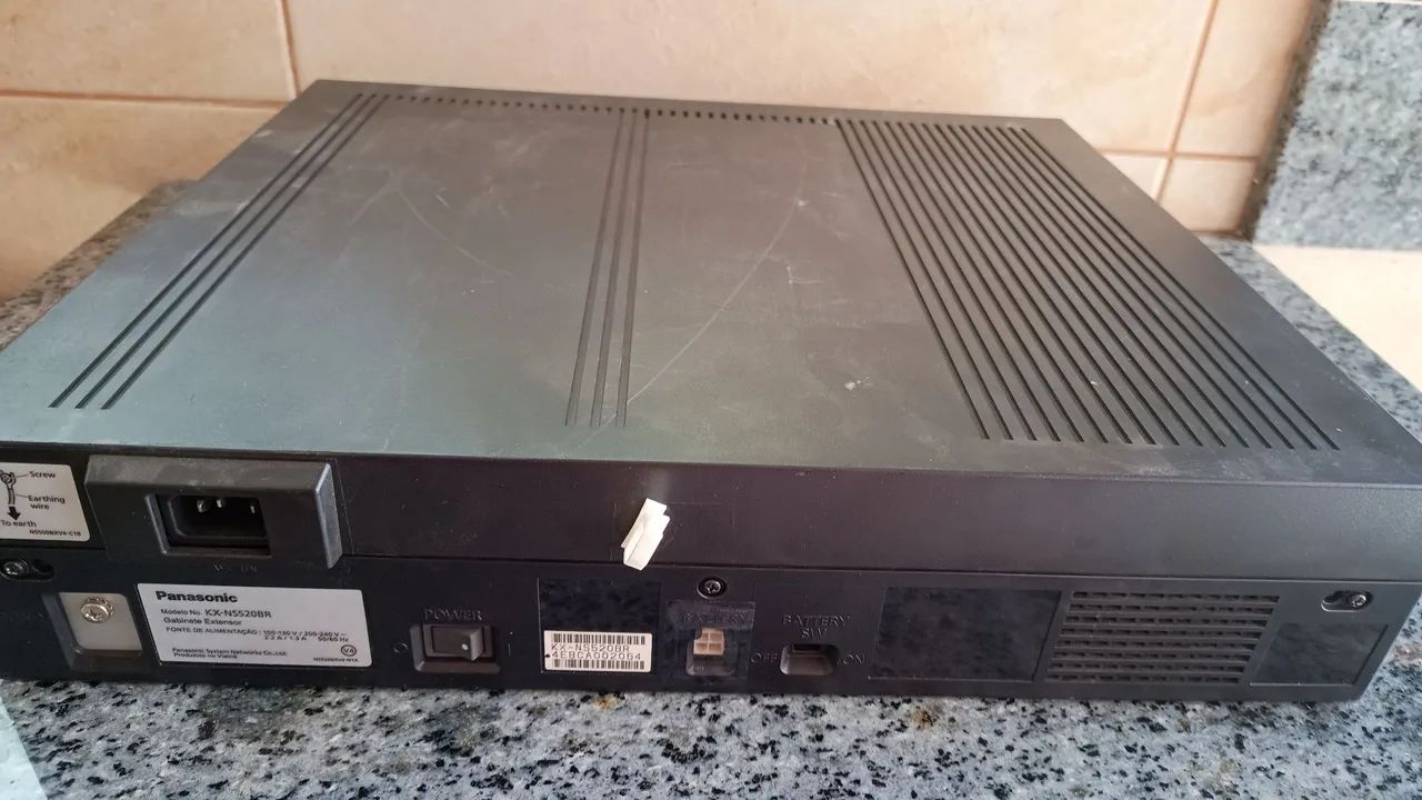 Vendo Gabinete Extensor Panasonic Kx-ns520br, funcionando. LEIAAA. - Foto 3