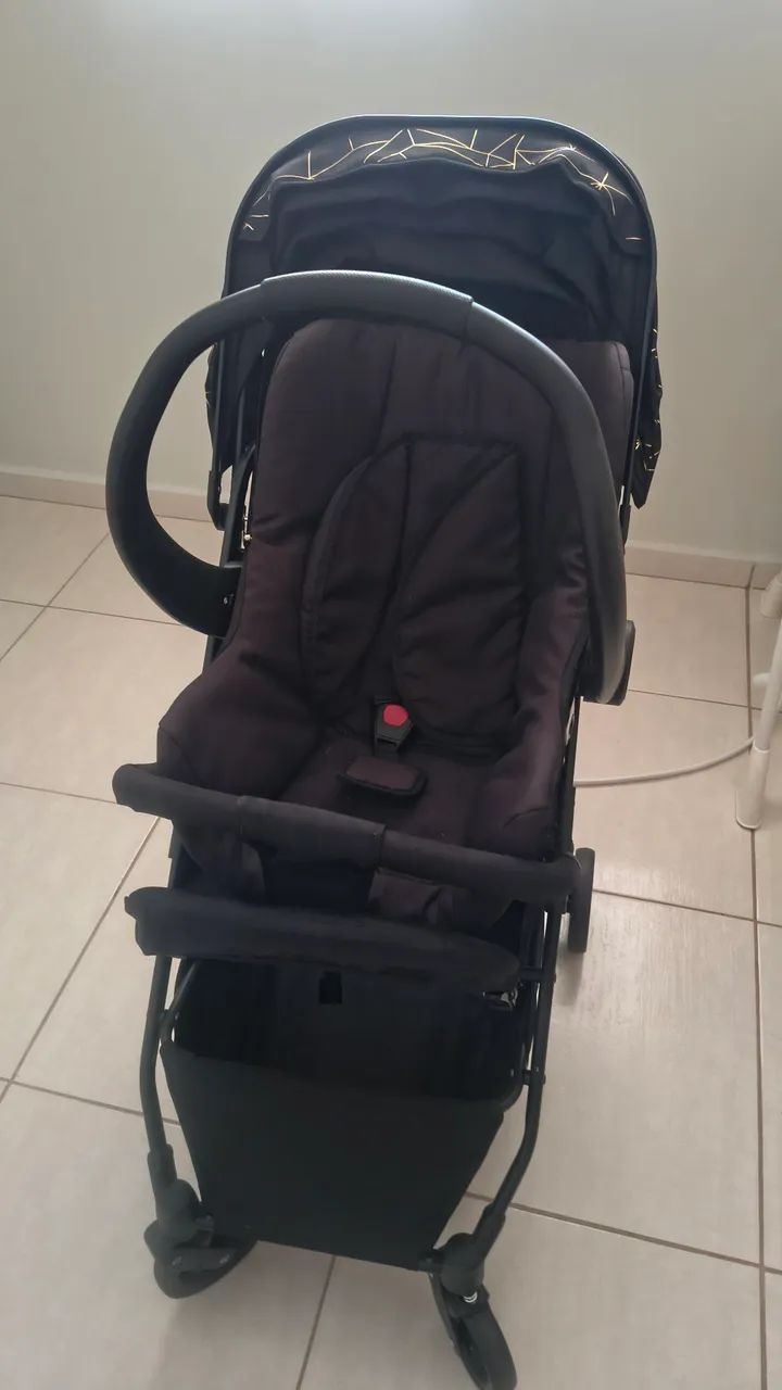 Carrinho de Bebê + bebê conforto Galzerano - Foto 3