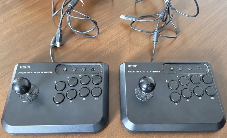 02 Controles Arcade Fighting Stick Mini 4 Hori Ps3 E Ps4