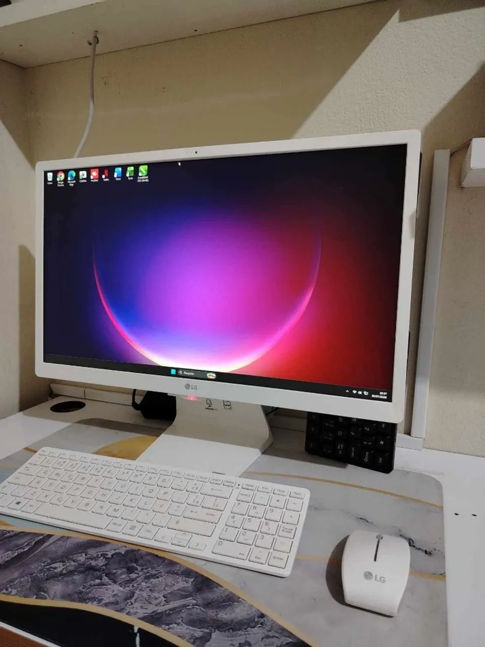 PC e TV | LG i5 10° | 8ghz | 1TB de HD| 24 polegadas  - Foto 3