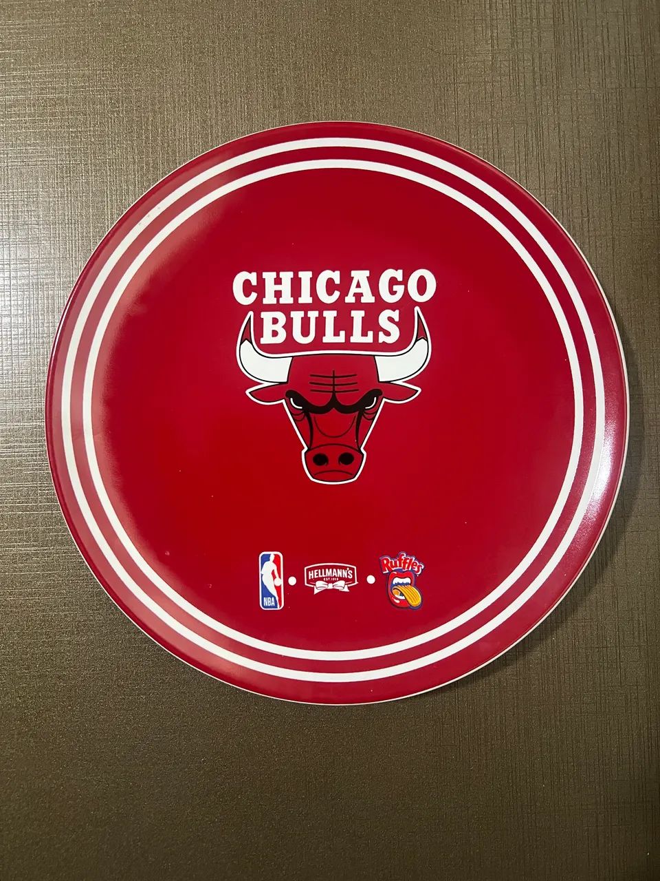 Prato de Coleção Chicago Bulls NBA Hellmanns - Basquete 