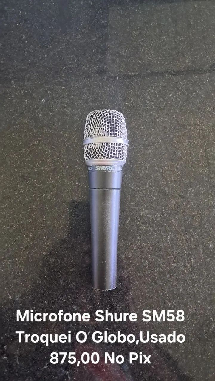 Microfone Shure SM58 Original 705,00 - Foto 2