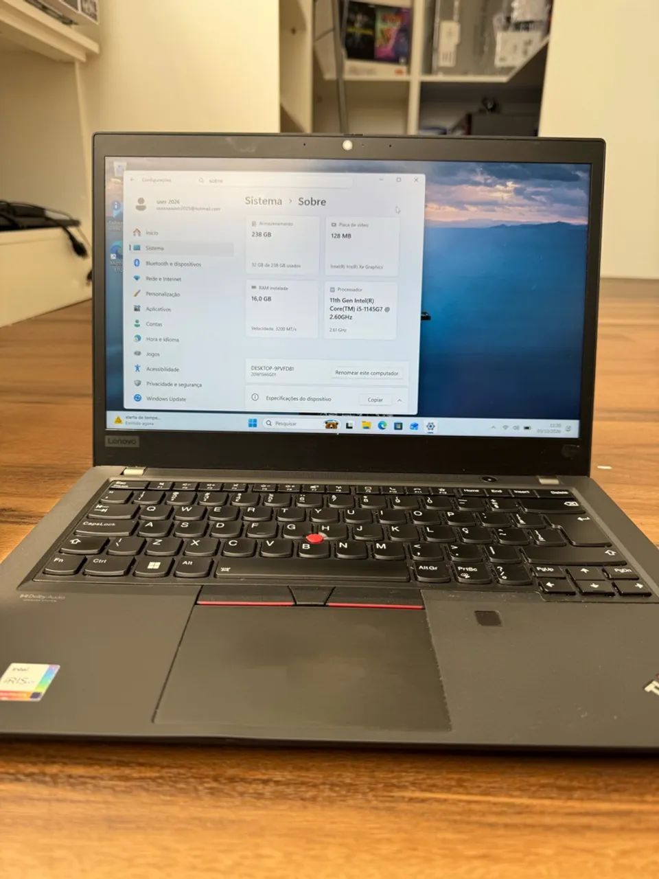 Thinkpad i5-11TH 128/16GB  - Foto 5