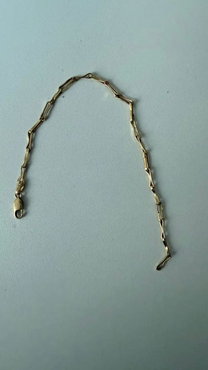 Pulseira Ouro 18k troco em relógio  - Foto 2