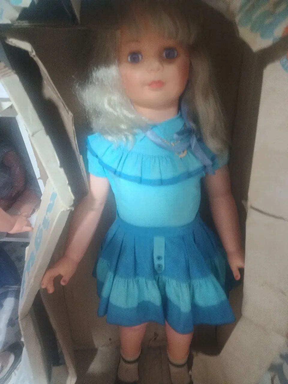 Boneca Amiguinha antiga na caixa - Foto 4